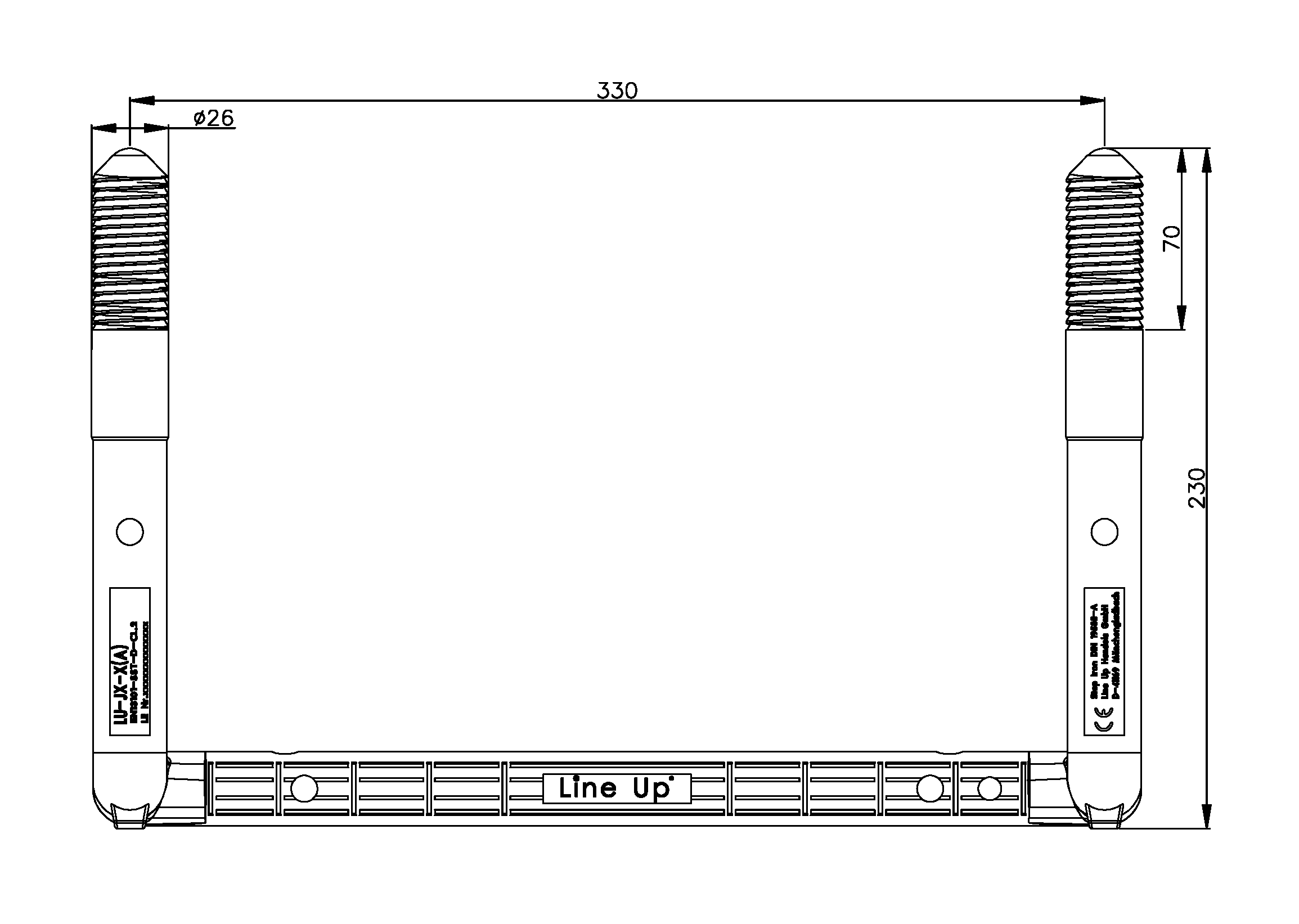 technische Zeichnung